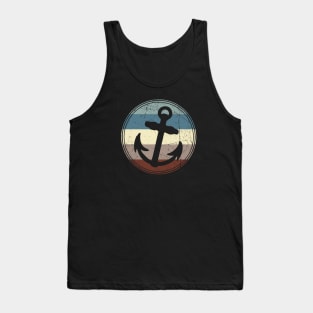 Vintage Anchor | Distressed Style Tank Top